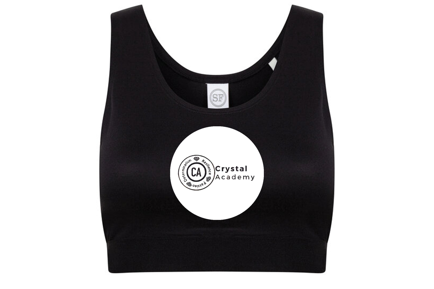 Crystal Academy Kids Crop Top